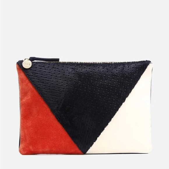 Clare V Handbags - Clare V. Women's Patchwork V Flat Clutch Bag - Patchwork Neuf